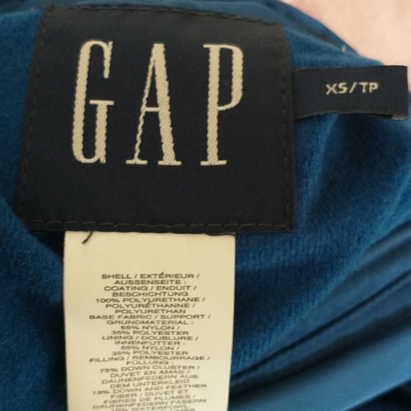 Gap Puffer Slevesless Jacket - Picture 4 of 4